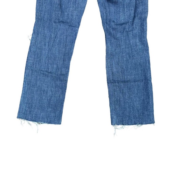 Lagence Jeans Womens Distressed High Rise Ankle Stretch Straight Leg Raw Hem 27 - Picture 5 of 7